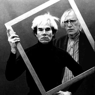 With Andy Warohl New York 1980