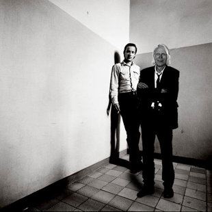 With Blinky Palermo in Munich 1972