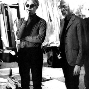 With Andy at the Factory NY, 1966