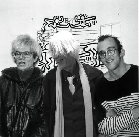 New york city 1989, with Andy and Keith