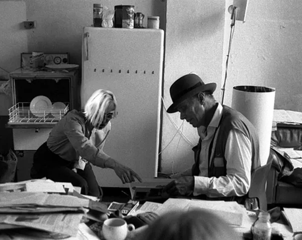 Dusseldorf 1979. Debate with Joseph in the kitchen of his theory "everyone is an artist"