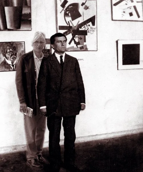 With Malevich in Moscow, 1015