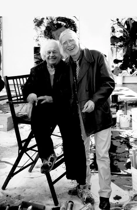 Sam Francis studio Santa Monica 1989