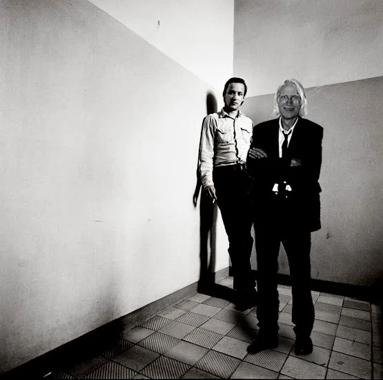 With Blinky Palermo in Munich 1972