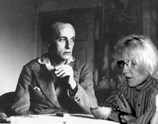 With Władysław Strzemiński Warsow 1932