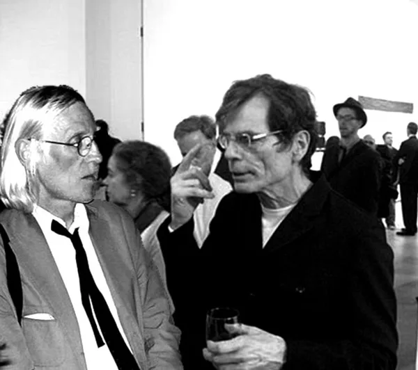 With Richard Tutle at Pace Wildenstein Gallery Exhibition, april 2009, New York
